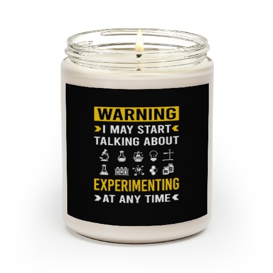 Experimenting Experiment Experimentator Laboratory Scented Candles