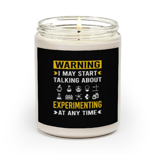 Experimenting Experiment Experimentator Laboratory Scented Candles