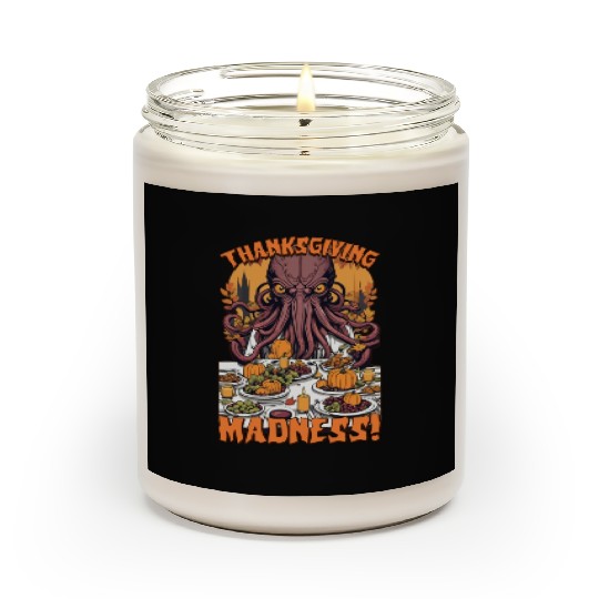 Autumn Feast with Cthulhu - Thanksgiving Madness Scented Candles