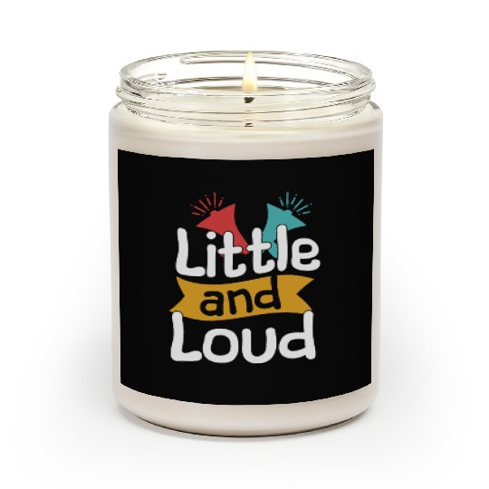 Little And Loud Cheerleading Cheerleader Scented Candles