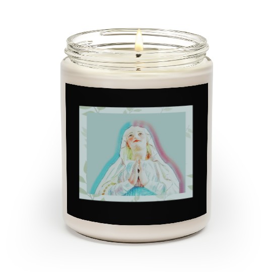 Virgin Mary Praying Scented Candles