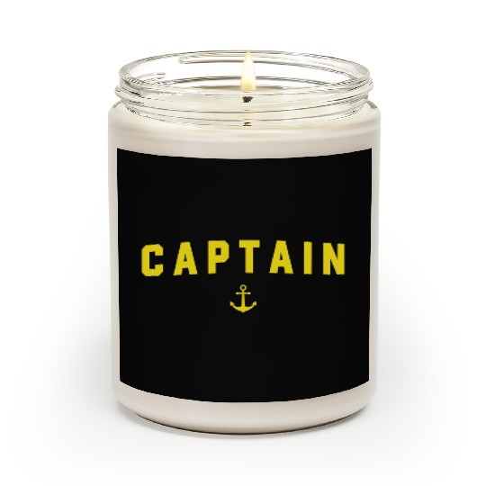 Navy Blue Captain Scented Candles