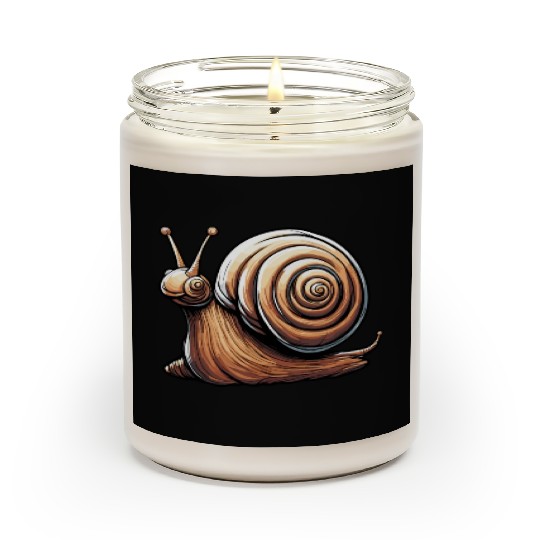 Snail / Animal / Slimy / Meadow / Grass / Pet Scented Candles