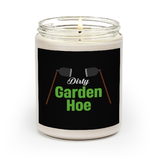 Dirty Garden Hoe Gardening Lawn Mowing Scented Candles