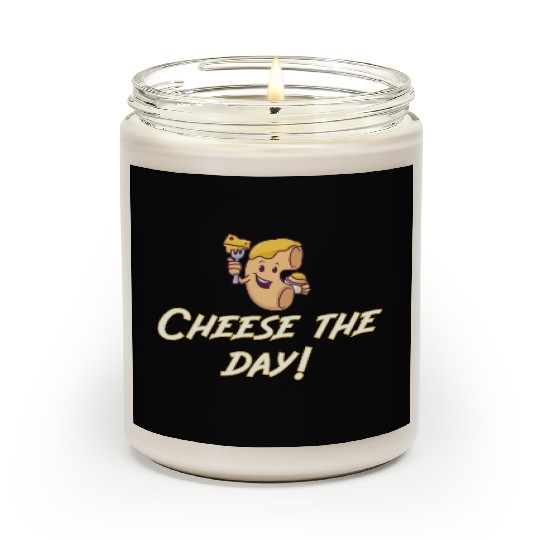 Cheese The Day Macncheese Cheese Lover Scented Candles
