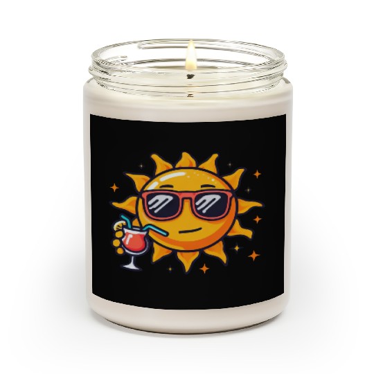Sun cocktail relaxation star sun Scented Candles