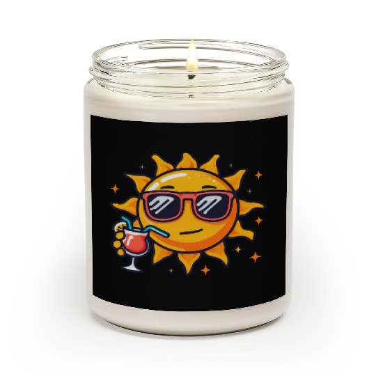 Sun cocktail relaxation star sun Scented Candles