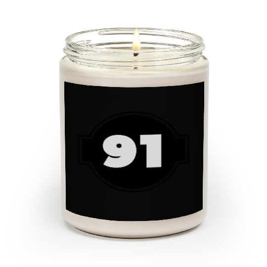 Congratulations Today 91 Years Old - Ninety-Nine Scented Candles