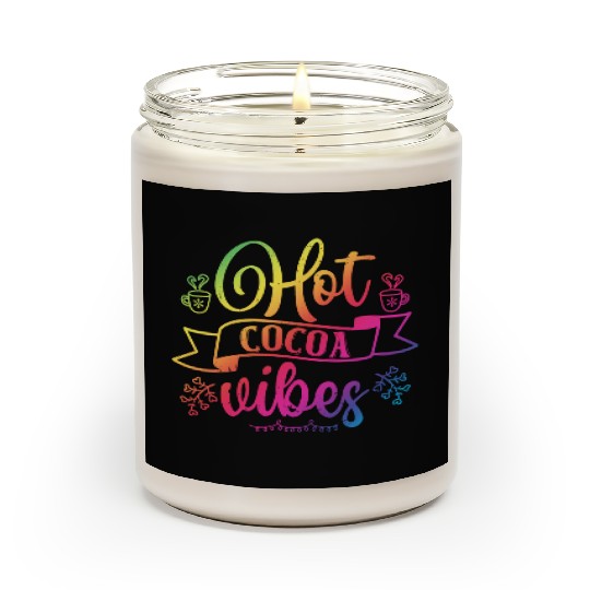 Chocolate Lover Hot Cocoa Vibes Scented Candles