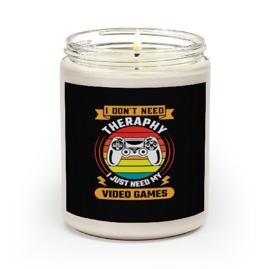 Coffee and my Video Games Video Game Lover Scented Candles