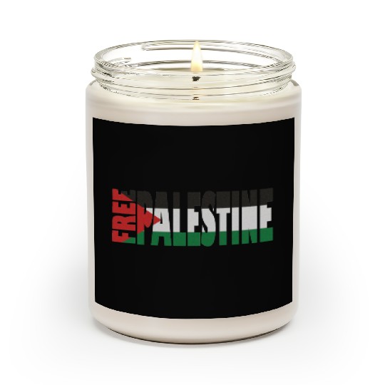 free palestine Scented Candles