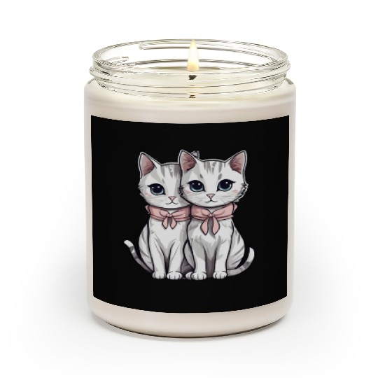 there are two kittens Scented Candles