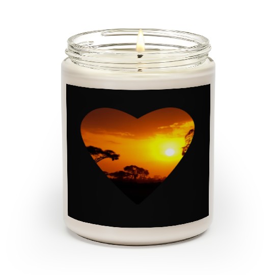 LOVE of African Heart Scented Candles