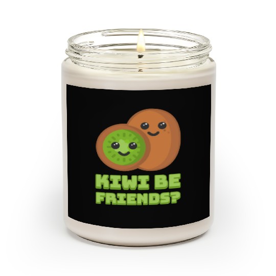 Kiwi Be Friends? Cute Kiwi Cartoon Scented Candles