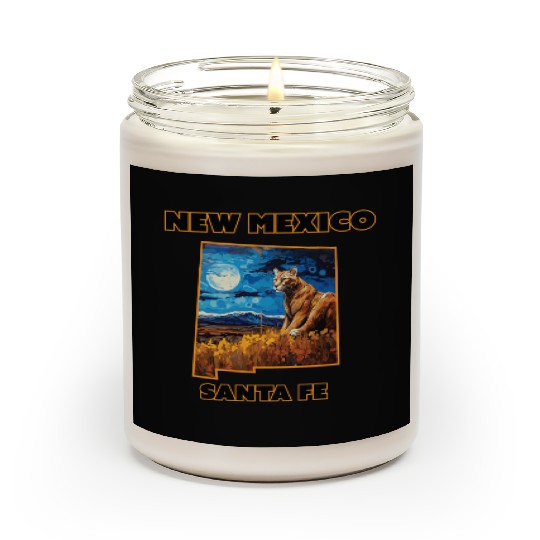 New Mexico - Cougar Scented Candles