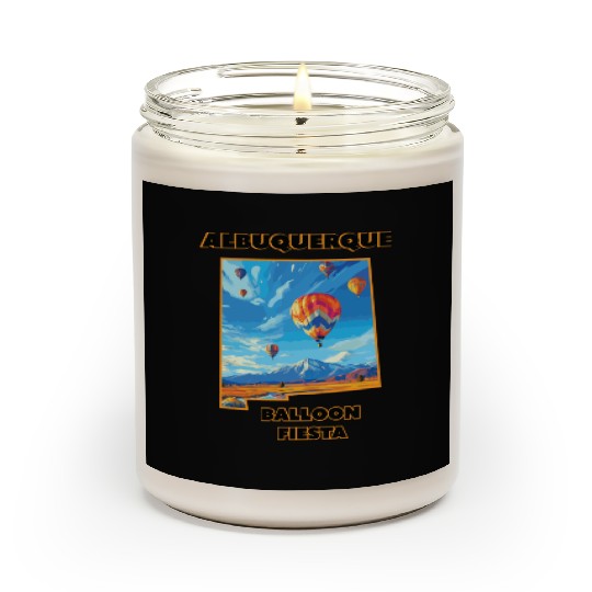 New Mexico Balloon Festival Scented Candles