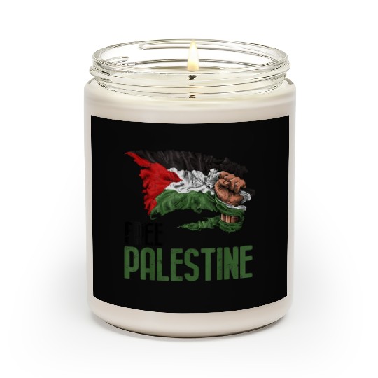 FREE PALESTINE FLAG GAZA Scented Candles