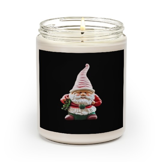 garden gnome christmas tree Scented Candles