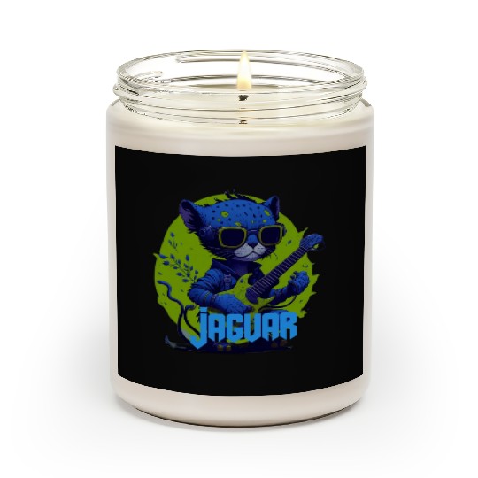 Baby Jaguar Guitar Scented Candles