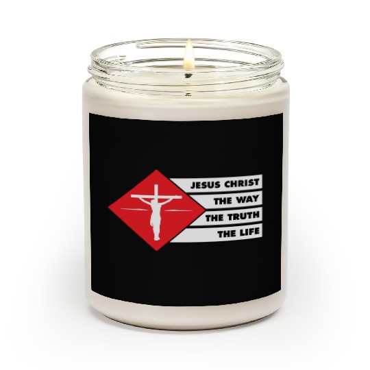Jesus The Way The Truth The Life Christian Scented Candles