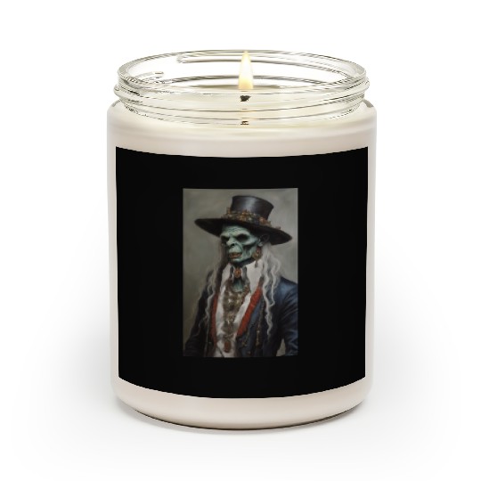 Gypsi indian zombie vampire painting Scented Candles