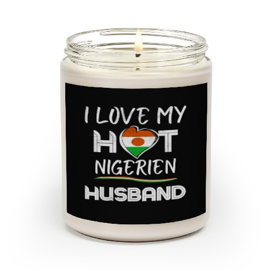 Nigerien Husband Proud Wife Scented Candles