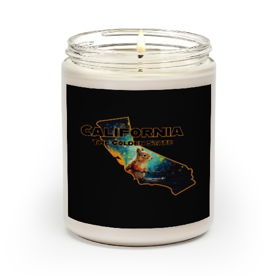California Wildlife - squirrel Scented Candles