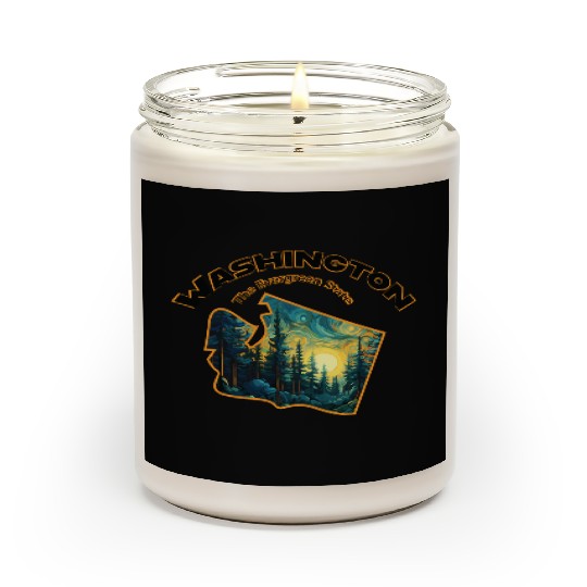 Washington Wildlife - evergreen Scented Candles