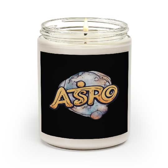 Astro rock Scented Candles