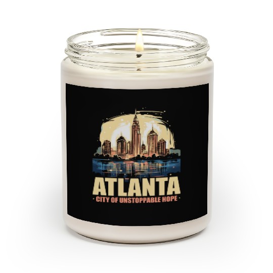 Atlanta City Georgia USA America United States Scented Candles