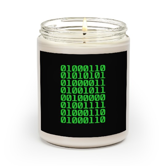 Funny Computer Programmer Computer Science Coding Scented Candles
