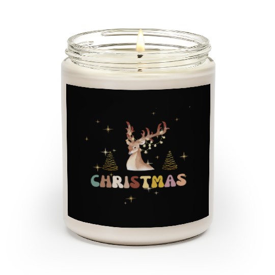 reindeer christmas Scented Candles