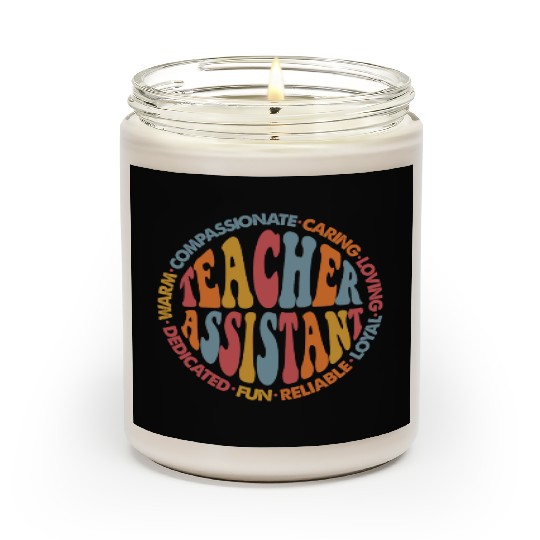 Teacher Assistant Scented Candles