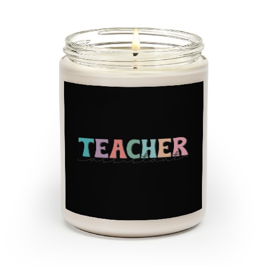 Teacher Assistant Scented Candles