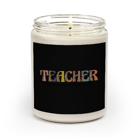 Teacher Assistant Scented Candles