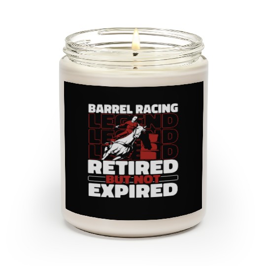 Horse Barrel Racing Retired Scented Candles