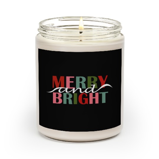 Merry and Bright Scented Candles