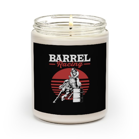 Barrel Racing For Rodeo Scented Candles