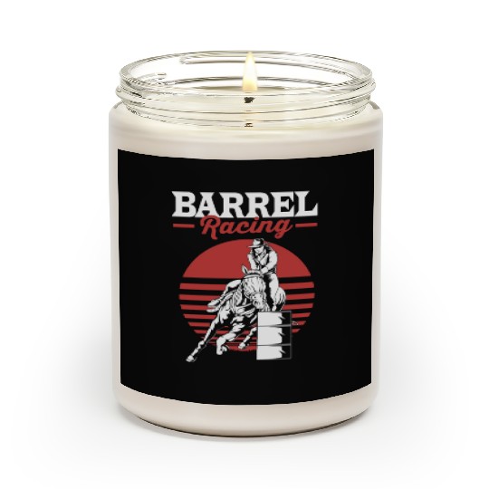 Barrel Racing For Rodeo Scented Candles