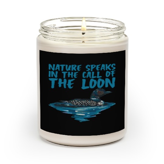 Nature Speaks In The Call Of The Loon 2 Scented Candles