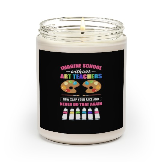 Art Teacher Drawing Art Education Back To School Scented Candles