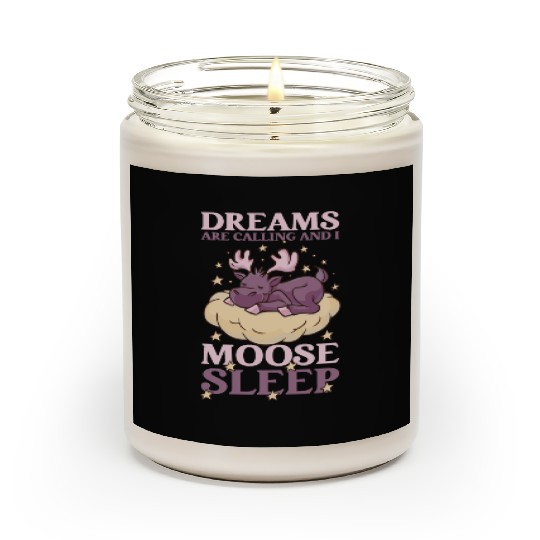 Dreams Are Calling Youth Cute Moose Scented Candles