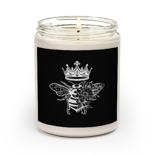 Queen Bee Crown Women Hive Beekeeping Bee Women Scented Candles