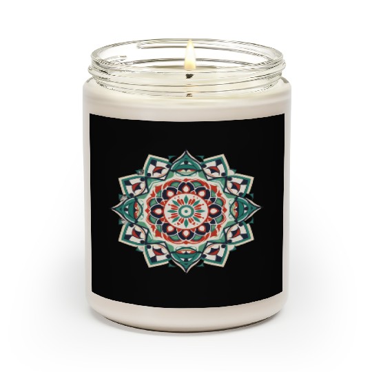 Arabian Mandala Art Scented Candles