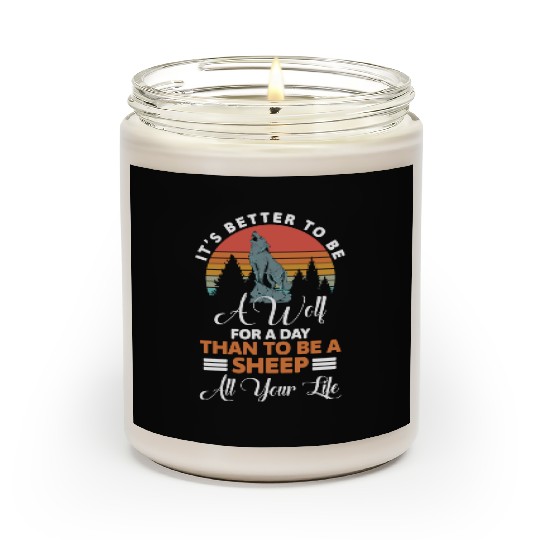 Werewolf Strength Scented Candles