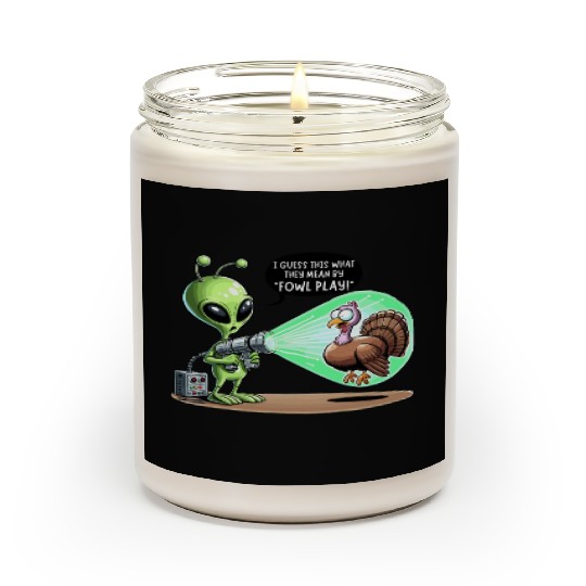 Alien Encounter: The Turkey Twist Scented Candles
