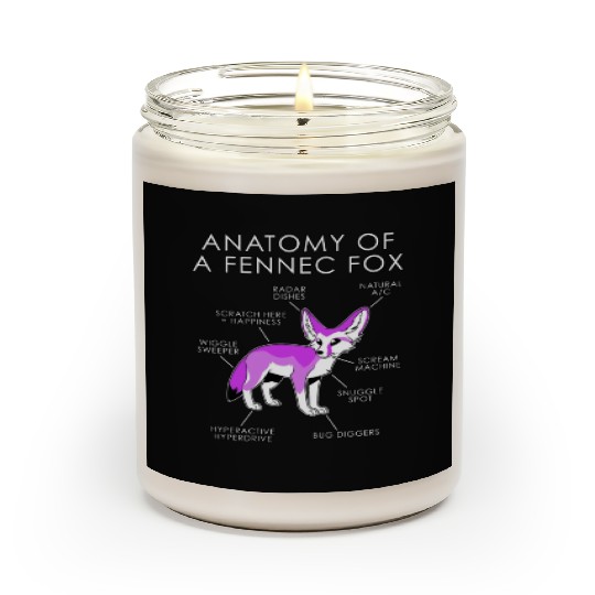 anatomy of zennex fox Scented Candles