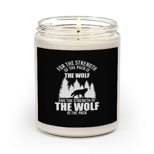 Werewolf Animal Nature Predator Scented Candles