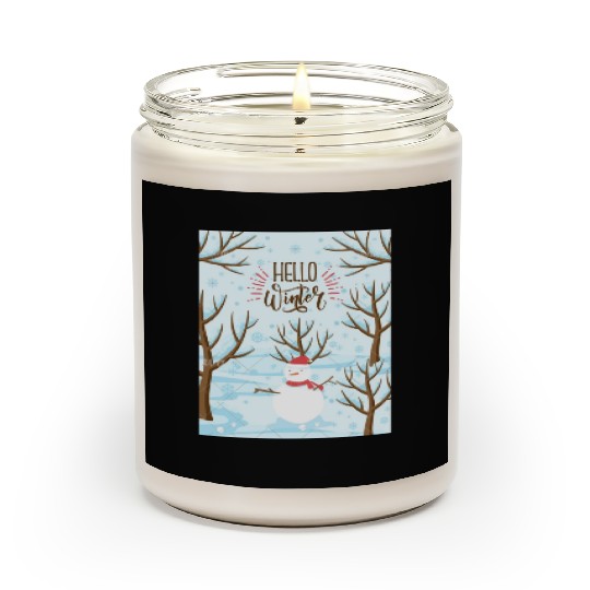 Hello Winter Wonderland Scented Candles
