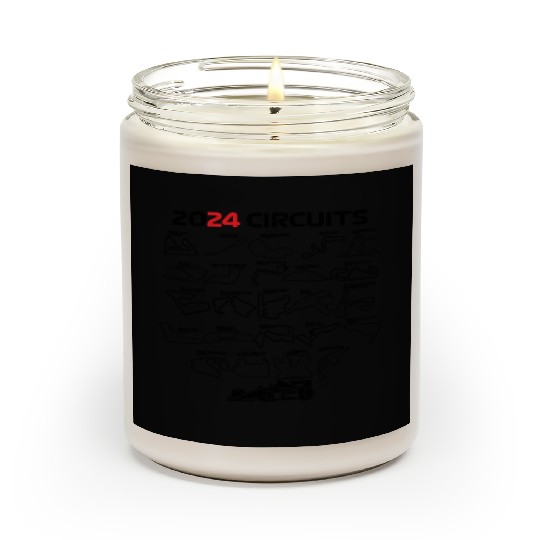 Formula Racing 2024 Circuits Race Car Formula Scented Candles